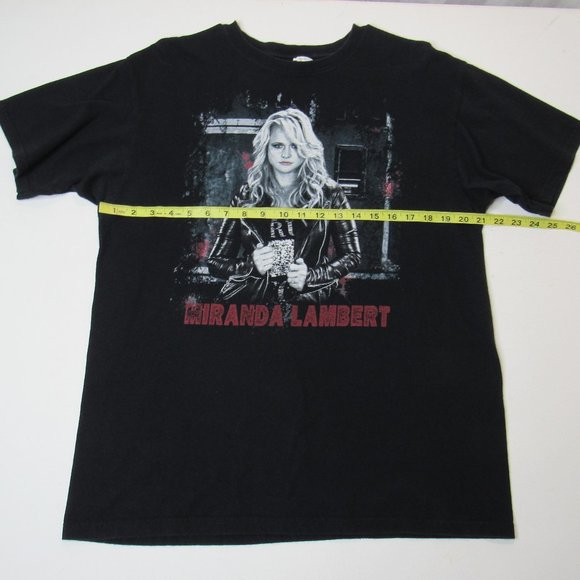 Miranda Lambert Locked & Reloaded Tour Vintage Y2K 2000s Country Music T Shirt - Picture 5 of 6